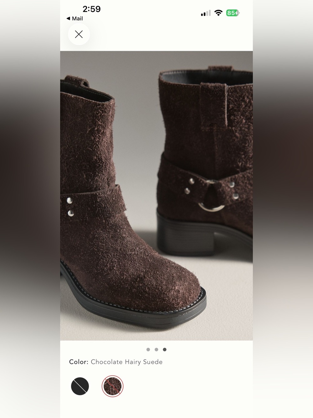 Anthropologie short moto boots - Picture 3 of 9